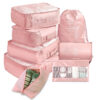 8-piece Set Luggage Divider Bag Travel Storage Clothes Underwear Shoes Organizer Packing Cube Bag - Image 8