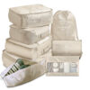 8-piece Set Luggage Divider Bag Travel Storage Clothes Underwear Shoes Organizer Packing Cube Bag - Image 10