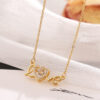 Valentines Day Gift New Titanium Steel Necklace Fashion New Love Smart Necklace Female Clavicle Chain Fashion Jewelry Woman - Image 9