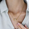 Valentines Day Gift New Titanium Steel Necklace Fashion New Love Smart Necklace Female Clavicle Chain Fashion Jewelry Woman - Image 6