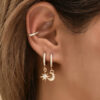 European And American Fashion Personality Ladies Zinc Alloy Earrings - Image 2